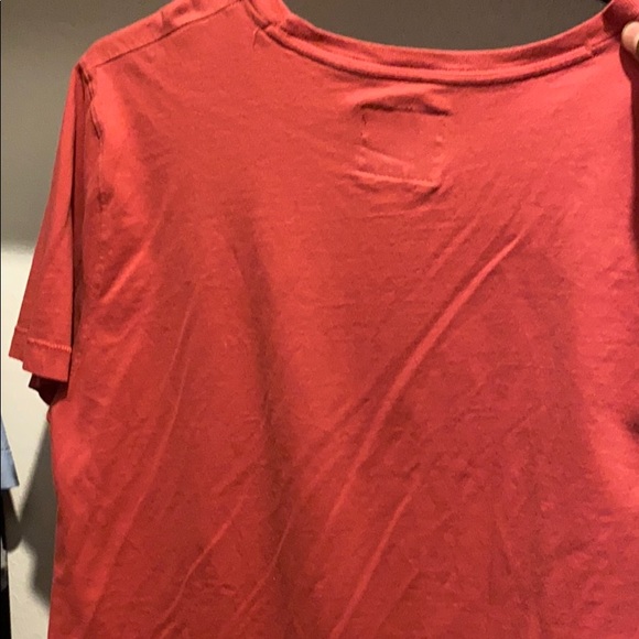 Light Red Abercrombie Tee - Picture 2 of 4